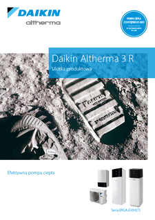 Daikin Altherma 3 R_Product flyer_ECPPL22-768A_Polish download